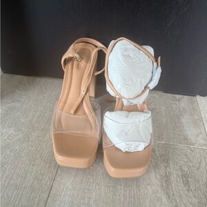Chic Tan Women's Heels